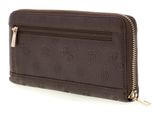 GUESS Blake SLG Zip Around Wallet L Brown Logo