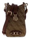 GUESS Samantha Phone Case Latte Logo / Brown