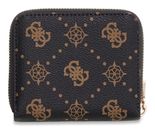 GUESS Allegra SLG Zip Around Wallet S Espresso Logo GUESS Allegra SLG Zip Around Wallet S Espresso Logo