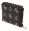 GUESS Allegra SLG Zip Around Wallet S Espresso Logo GUESS Allegra SLG Zip Around Wallet S Espresso Logo