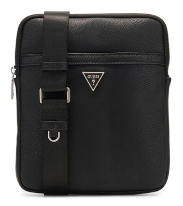GUESS Milano Crossbody Flat Black GUESS Milano Crossbody Flat Black
