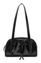 GUESS Theodora Shoulder Satchel Black GUESS Theodora Shoulder Satchel Black
