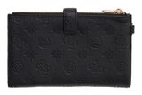 GUESS Blake SLG Double Zip Organizer Black Logo GUESS Blake SLG Double Zip Organizer Black Logo
