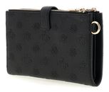 GUESS Blake SLG Double Zip Organizer Black Logo GUESS Blake SLG Double Zip Organizer Black Logo