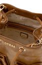 GUESS Theodora Drawstring Bucket Cognac