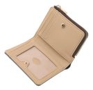 GUESS Melody SLG Zip Around Card Case Brown GUESS Melody SLG Zip Around Card Case Brown