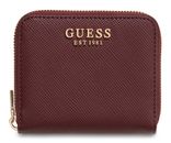 GUESS Laurel II SLG Small Zip Around Wallet S Burgundy GUESS Laurel II SLG Small Zip Around Wallet S Burgundy
