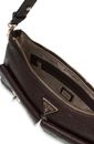 GUESS Blake Convertible Shoulder Bag Brown Logo