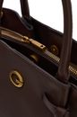 GUESS Allegra Girlfriend Satchel Brown