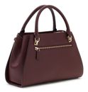 GUESS Noelle II Luxury Satchel Burgundy GUESS Noelle II Luxury Satchel Burgundy