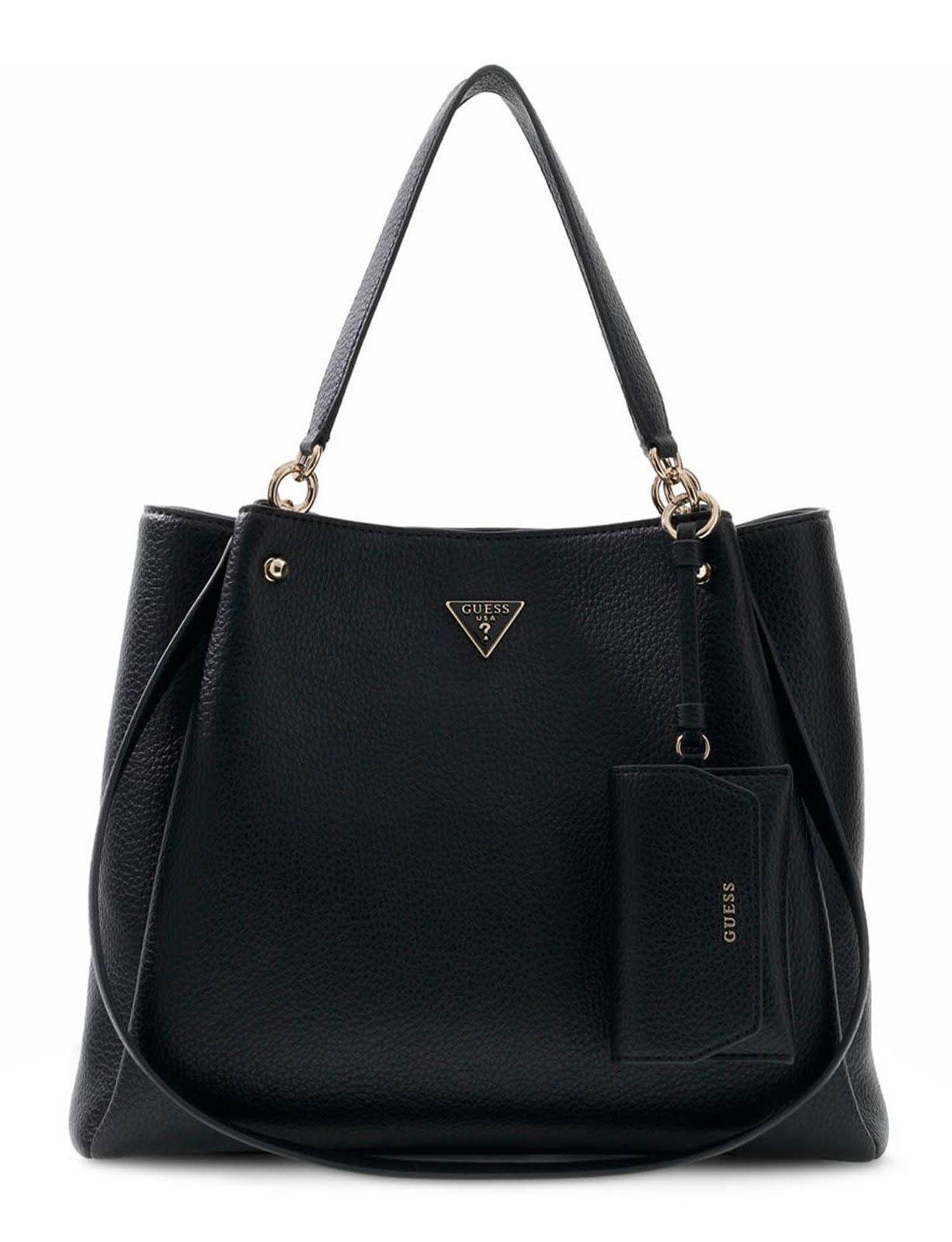 GUESS Lorella Girlfriend Tote Black GUESS Lorella Girlfriend Tote Black
