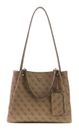 GUESS Lorella Logo Girlfriend Tote Latte Logo GUESS Lorella Logo Girlfriend Tote Latte Logo