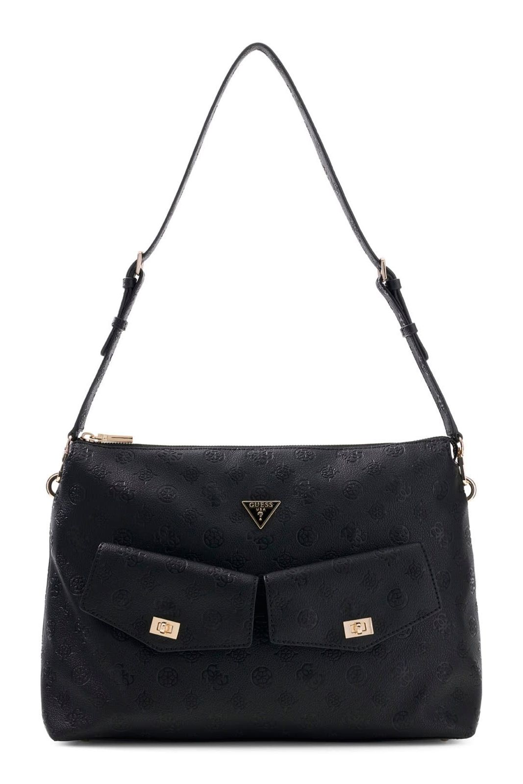 GUESS Blake Hobo Black Logo