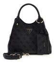 GUESS Lorella Logo Girlfriend Tote Coal Logo GUESS Lorella Logo Girlfriend Tote Coal Logo