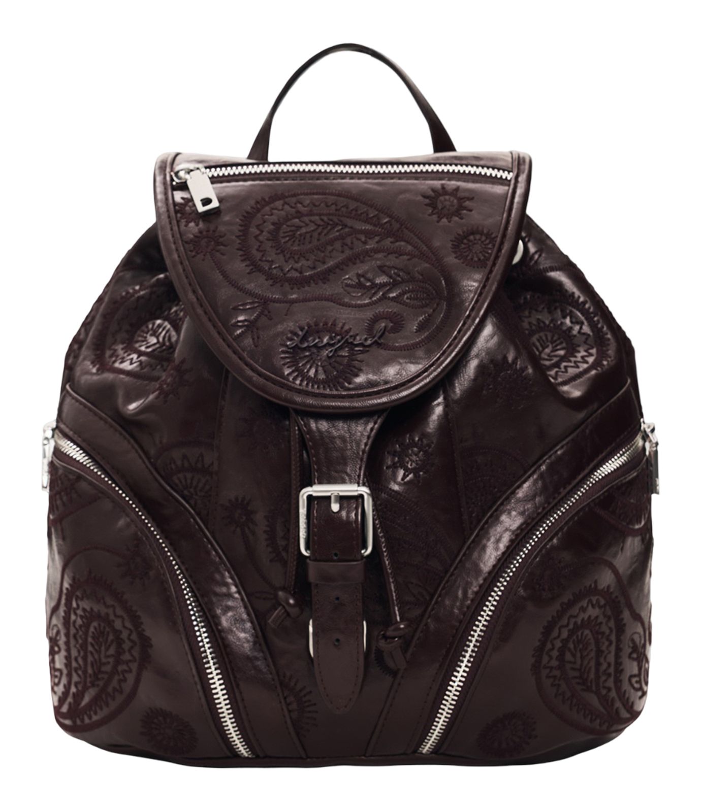 Desigual Siroco Tula Mini Backpack Bordeaux