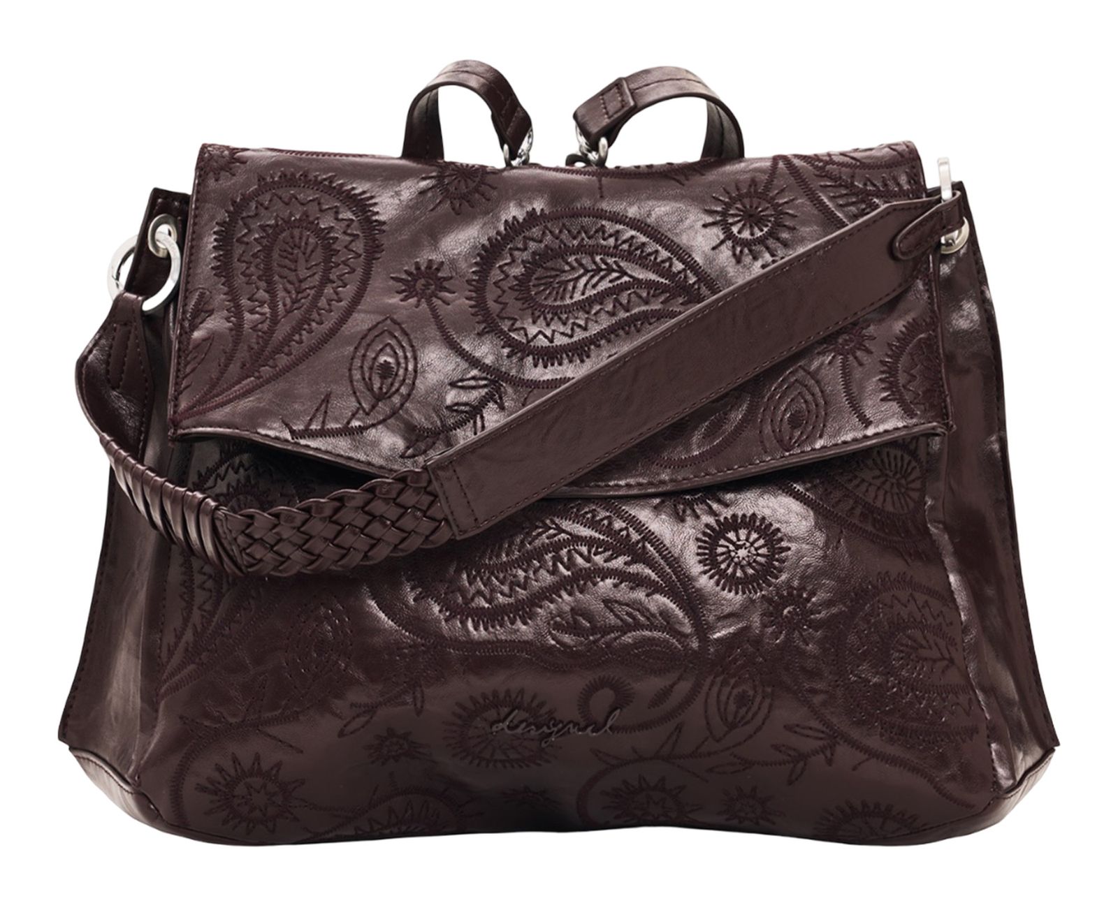 Desigual Curio Deni Backpack M Bordeaux