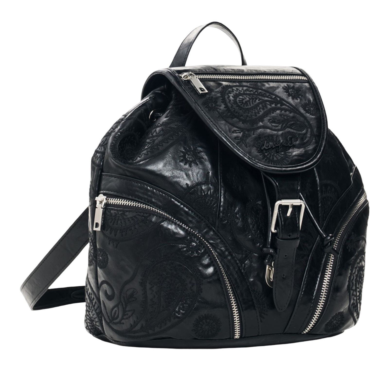 Desigual Siroco Tula Mini Backpack Black Desigual Siroco Tula Mini Backpack Black