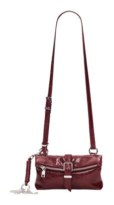 Desigual Mone Half Logo Clutch Garnet