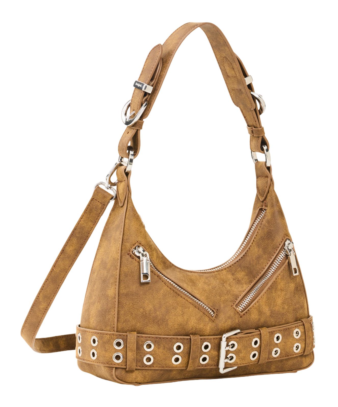 Desigual Valentine Heave Shoulder Bag Camel Desigual Valentine Heave Shoulder Bag Camel