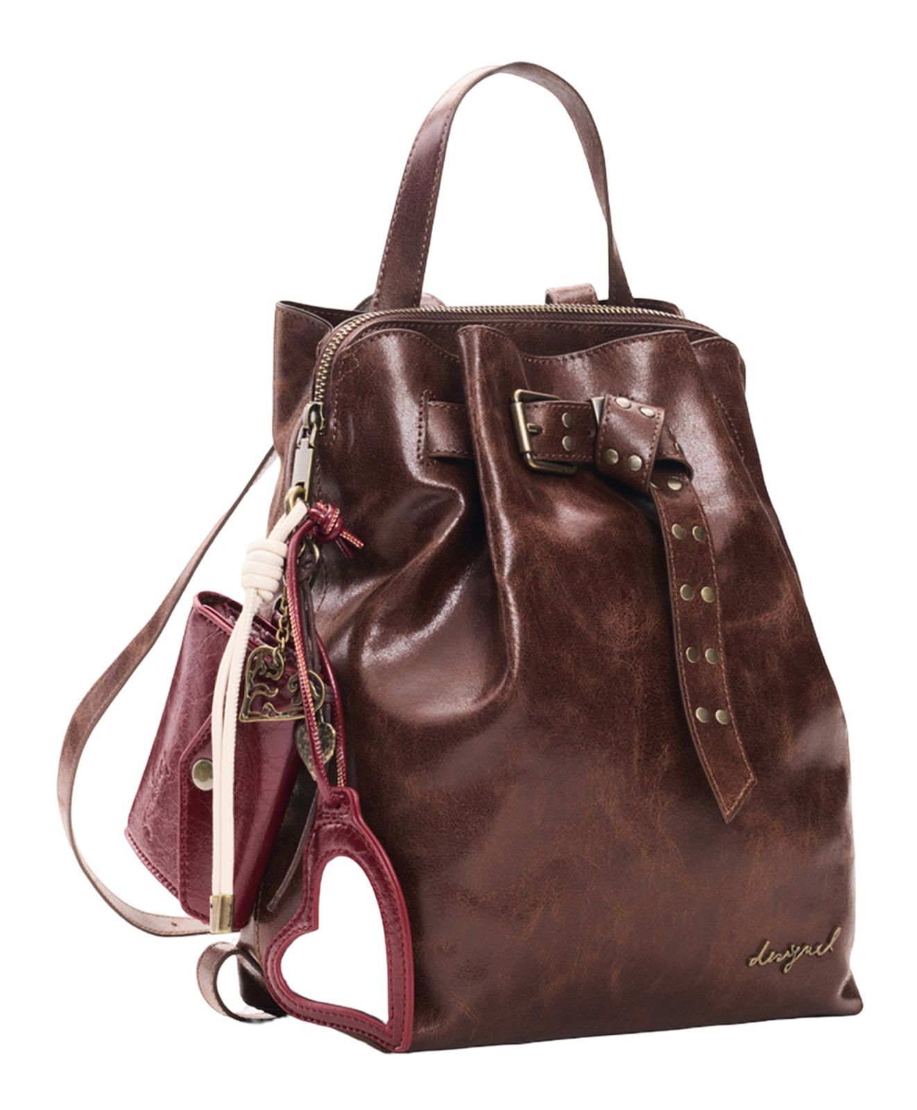 Desigual Galaxy Luena Backpack Brown Desigual Galaxy Luena Backpack Brown