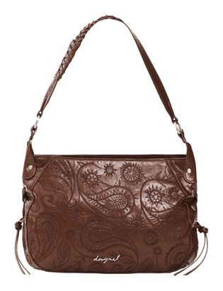 Desigual Siroco Quincy Shoulder Bag Camel Desigual Siroco Quincy Shoulder Bag Camel