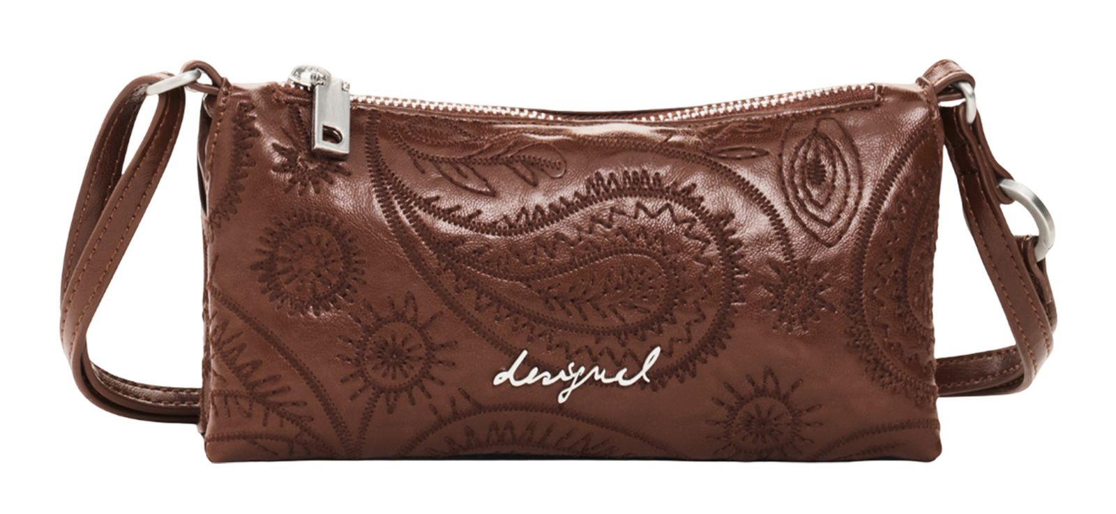 Desigual Mone Siroco Dominique Crossbody Bag Camel