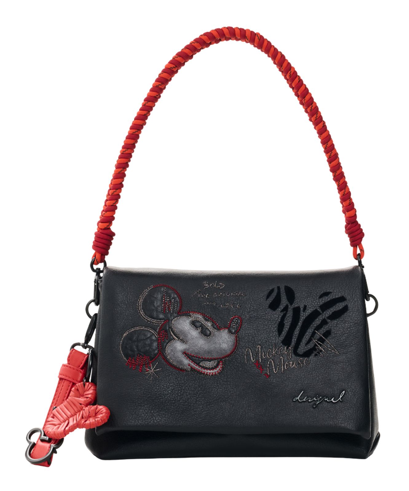 Desigual Mickey Face Venecia 4.0 Crossbody Bag Black