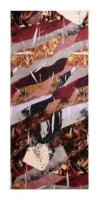 Desigual Zenith Rectangle Foulard Tutti Fruti