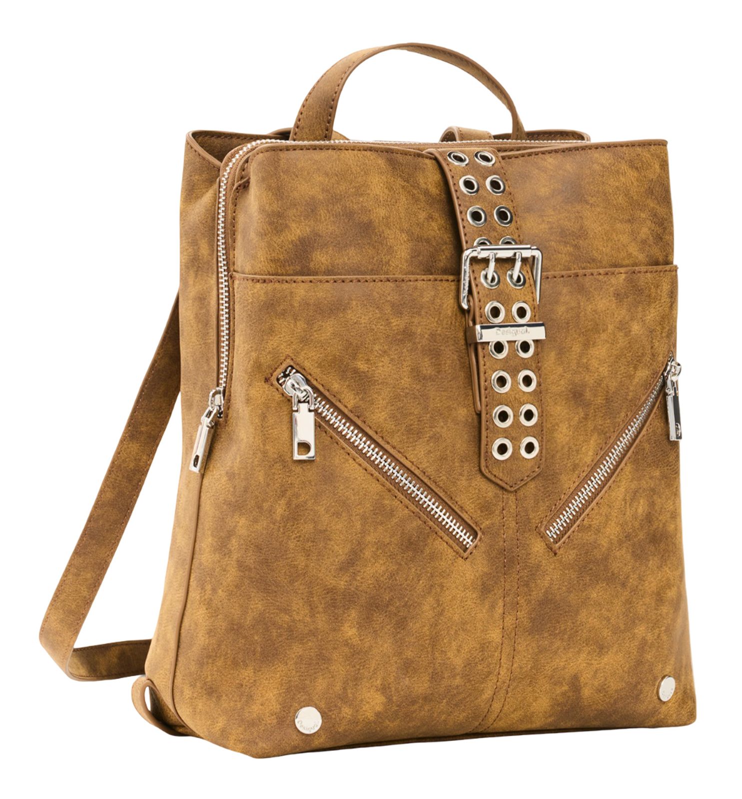 Desigual Valentine Sumy Mini Backpack Camel Desigual Valentine Sumy Mini Backpack Camel