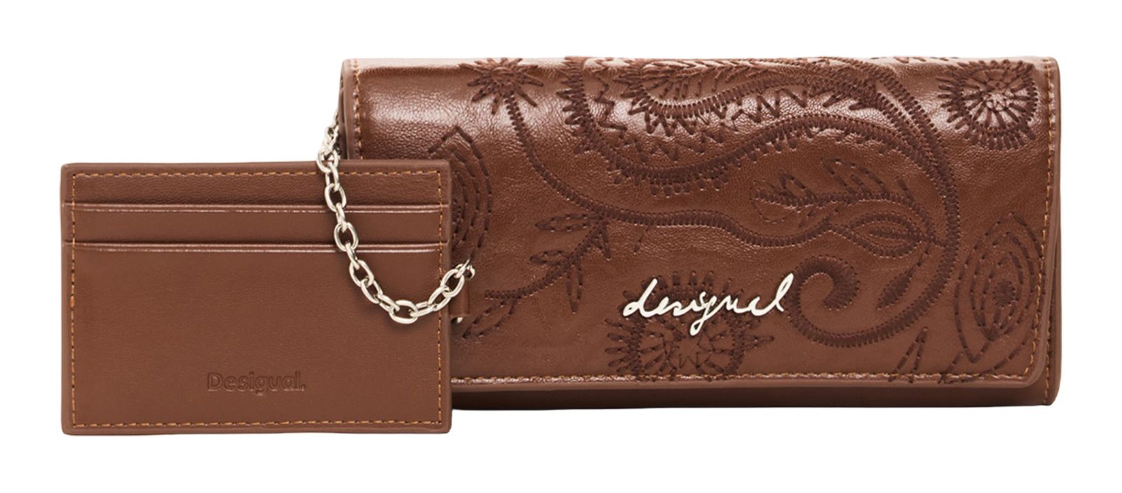 Desigual Mone Siroco Marina Long Wallet Camel