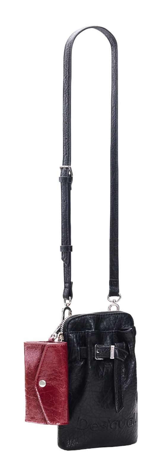 Desigual Mone Half Logo Alma Phone Bag Black Desigual Mone Half Logo Alma Phone Bag Black