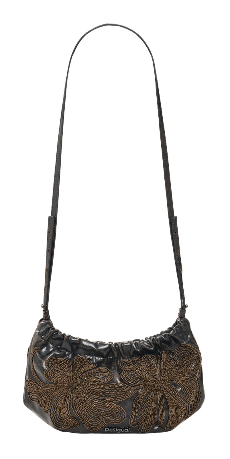 Desigual Mone Mistral Waverly Crossbody Bag Chocolate