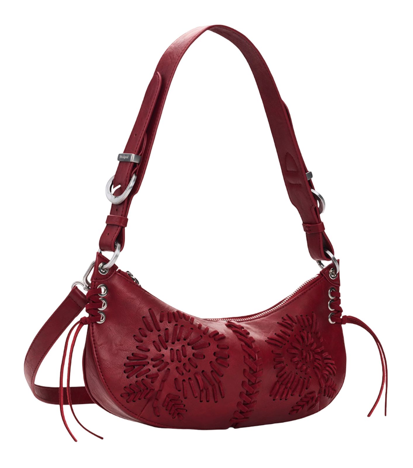 Desigual Alisio Castres Long Crossbody Bag Carmine Desigual Alisio Castres Long Crossbody Bag Carmine