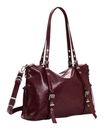 Desigual Half Logo Lanuza Granate Shopping Bag Garnet