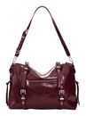 Desigual Half Logo Lanuza Granate Shopping Bag Garnet