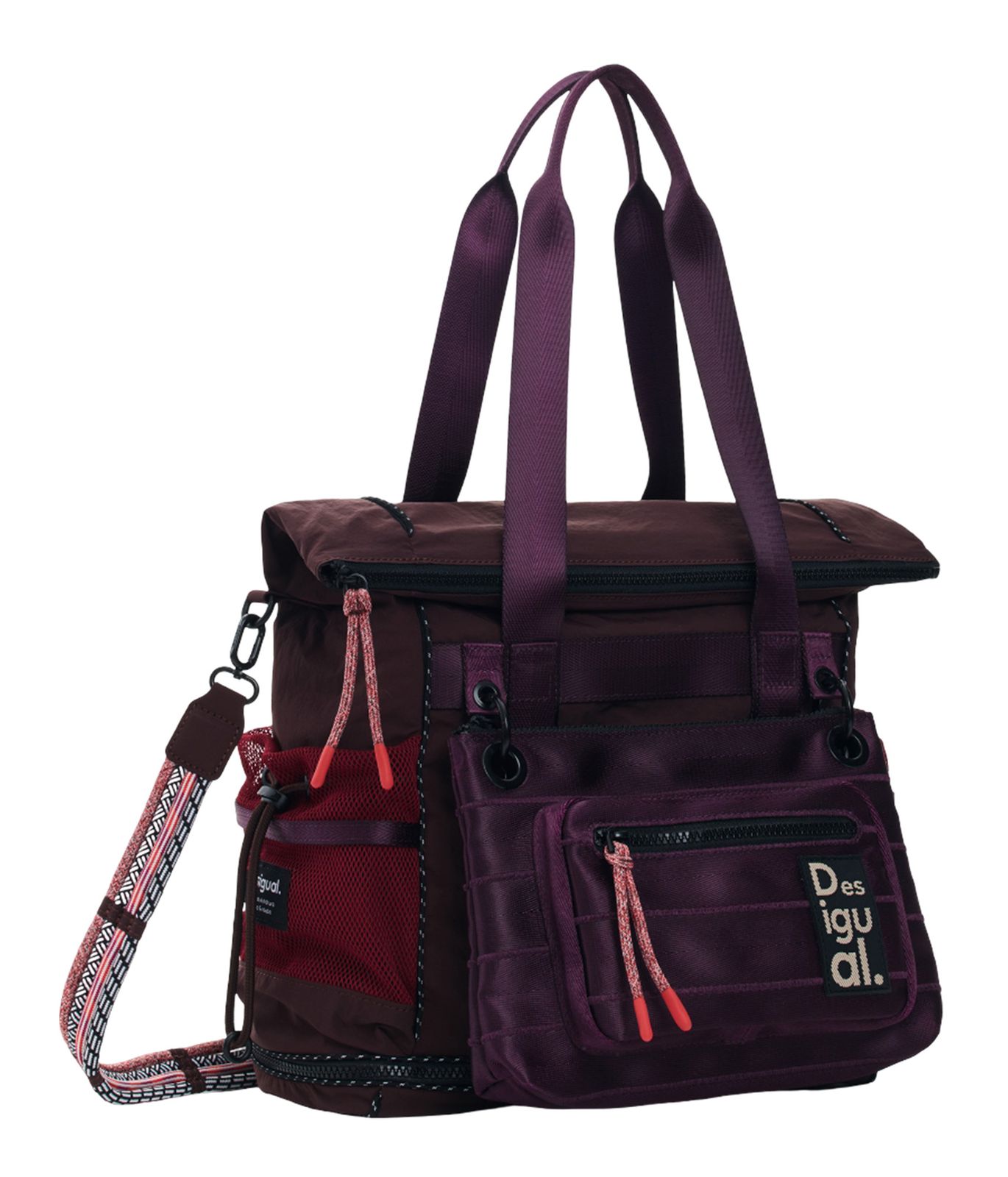 Desigual Tannith Voyager Backpack Red Desigual Tannith Voyager Backpack Red