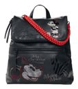 Desigual Mickey Face Hampton Backpack Black Desigual Mickey Face Hampton Backpack Black