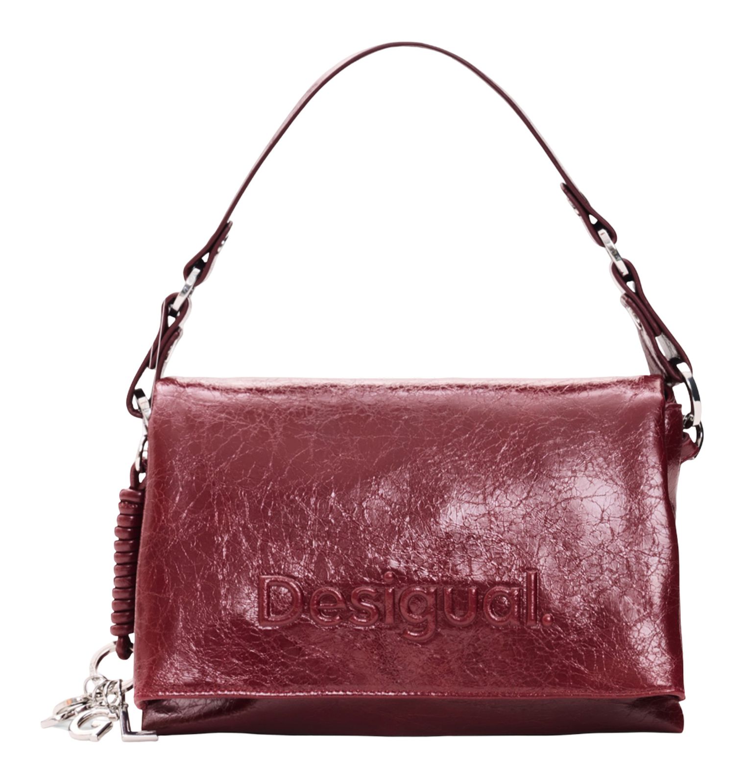 Desigual Half Logo Venecia 4.0 Crossbody Bag Garnet