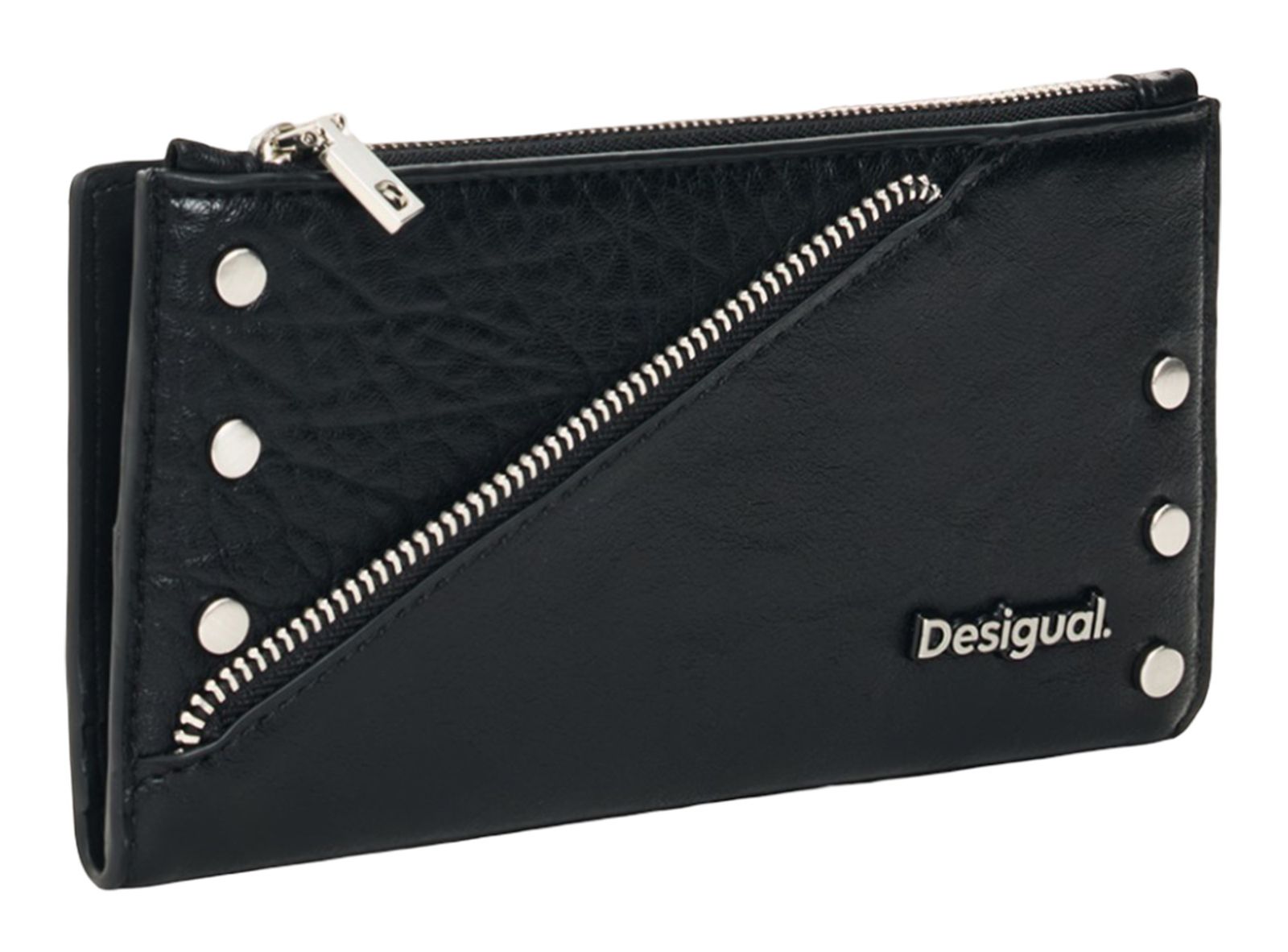 Desigual Mone Cantella Clarisa Long Wallet Black Desigual Mone Cantella Clarisa Long Wallet Black