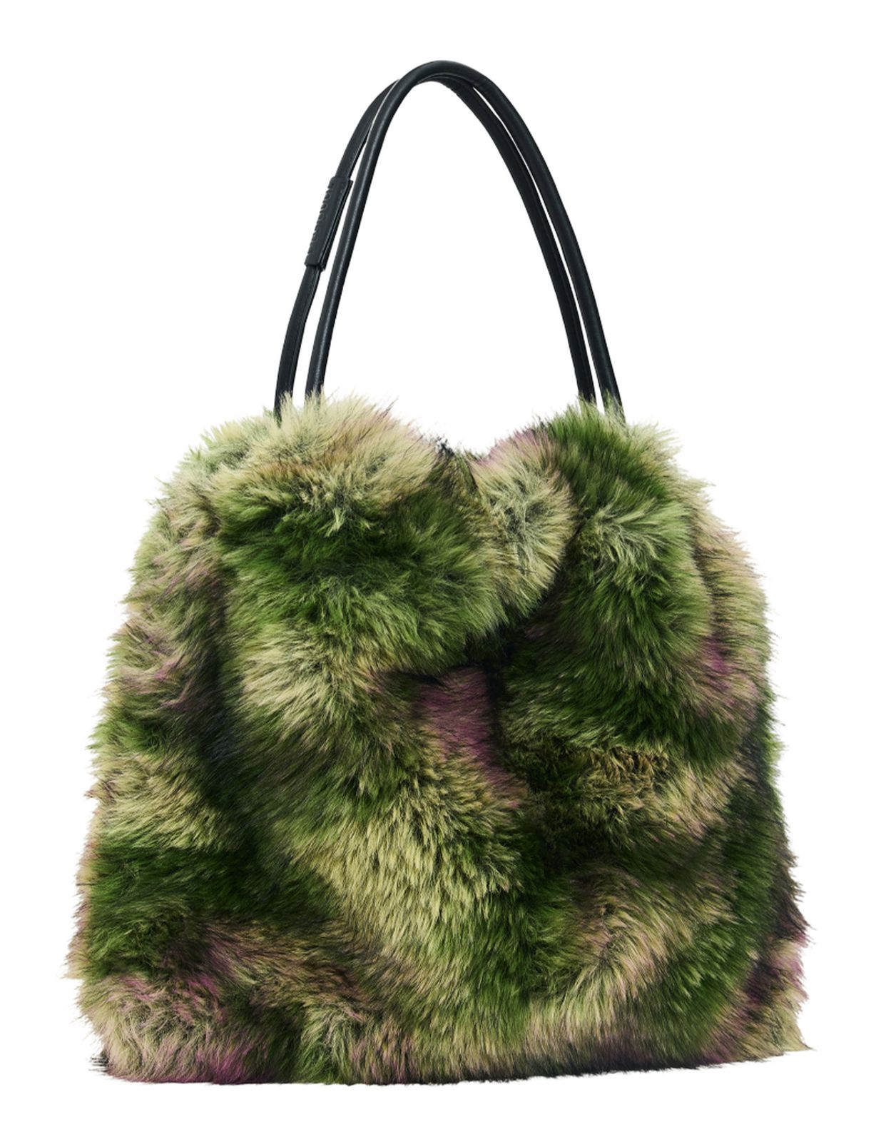 Desigual Camo Fur Lacroix Shoulder Bag Dark Kaki Desigual Camo Fur Lacroix Shoulder Bag Dark Kaki