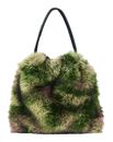 Desigual Camo Fur Lacroix Shoulder Bag Dark Kaki Desigual Camo Fur Lacroix Shoulder Bag Dark Kaki