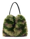 Desigual Camo Fur Lacroix Shoulder Bag Dark Kaki Desigual Camo Fur Lacroix Shoulder Bag Dark Kaki