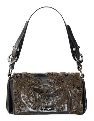 Desigual Mistral Naron Mini Crossbody Bag Chocolate