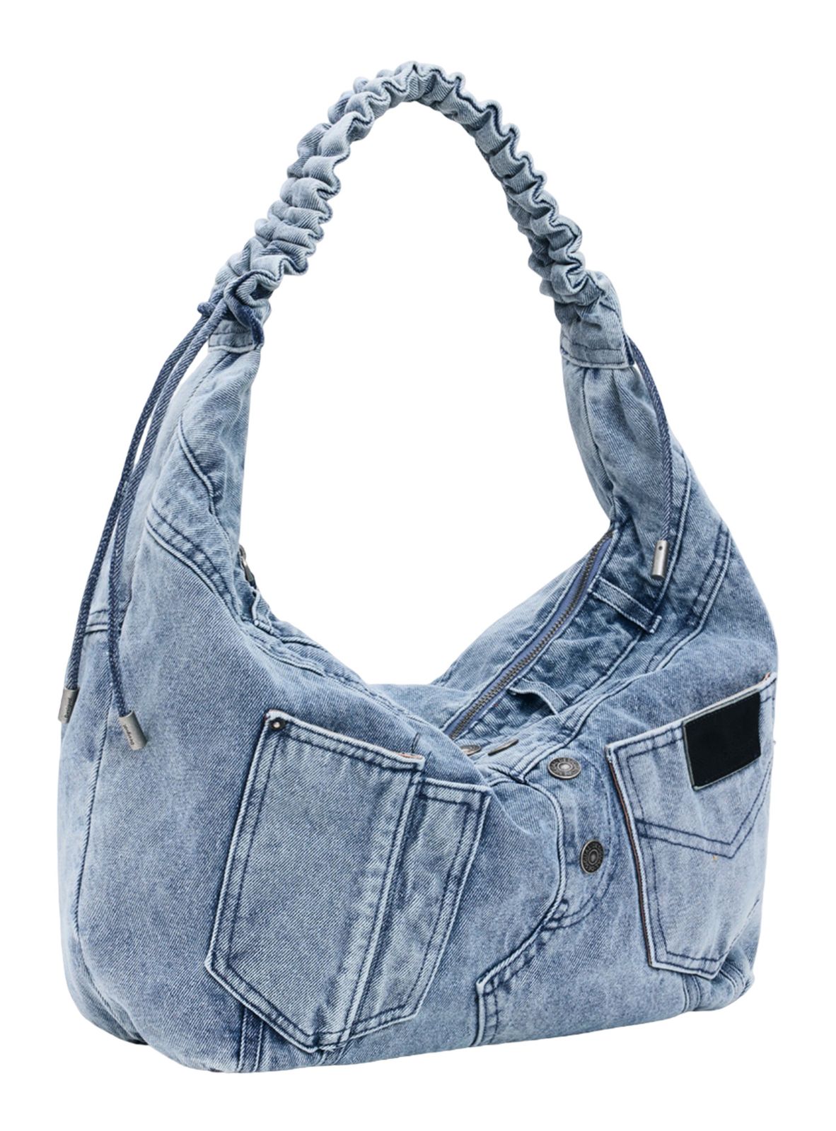 Desigual Jackdenim Matsue Shoulder Bag Denim Medium Light Desigual Jackdenim Matsue Shoulder Bag Denim Medium Light