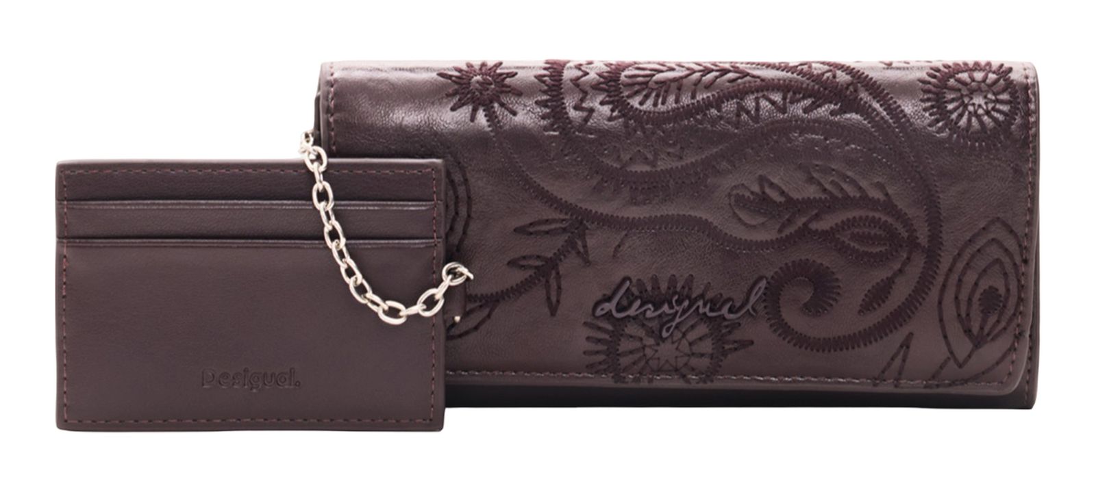 Desigual Mone Sirocco Marina Long Wallet Bordeaux