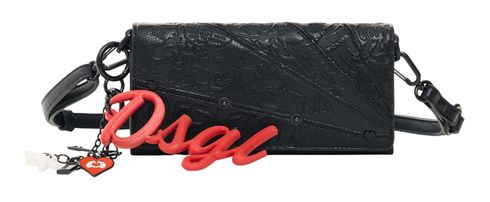 Desigual Mone All Mickey Julia Clutch Black Desigual Mone All Mickey Julia Clutch Black