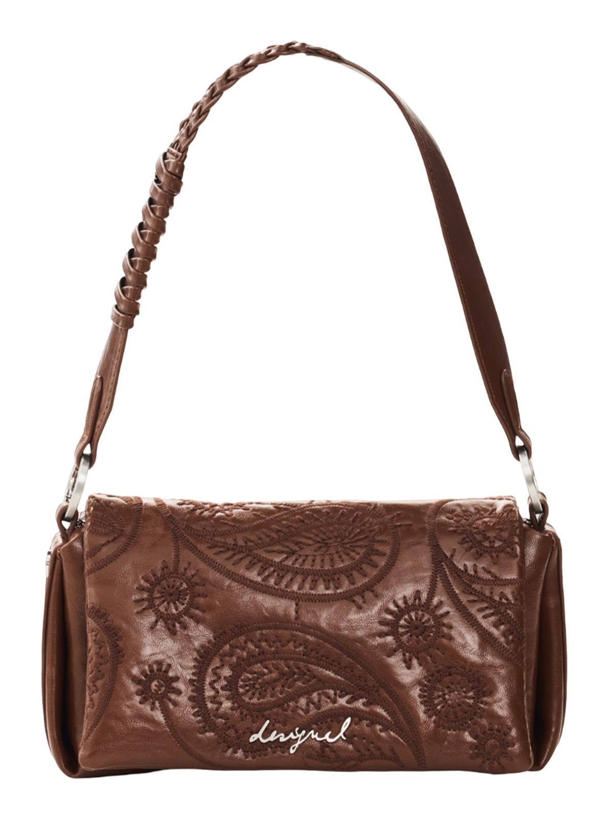 Desigual Siroco Naron Mini Flap Bag Camel