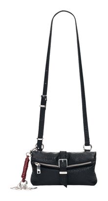 Desigual Mone Half Logo Clutch Black Desigual Mone Half Logo Clutch Black