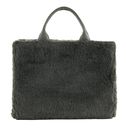 KARL LAGERFELD K / RSG Square Fur Tote M Ash Grey KARL LAGERFELD K / RSG Square Fur Tote M Ash Grey