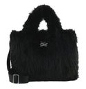 KARL LAGERFELD K / Autograph Fur Tote M Black KARL LAGERFELD K / Autograph Fur Tote M Black